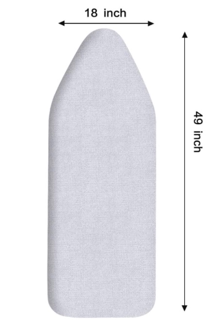 IRONING BOARD COVERS,Replacement Foam,EX THICK 145cm x 45cm x 1.2 cm Medium 12mm 